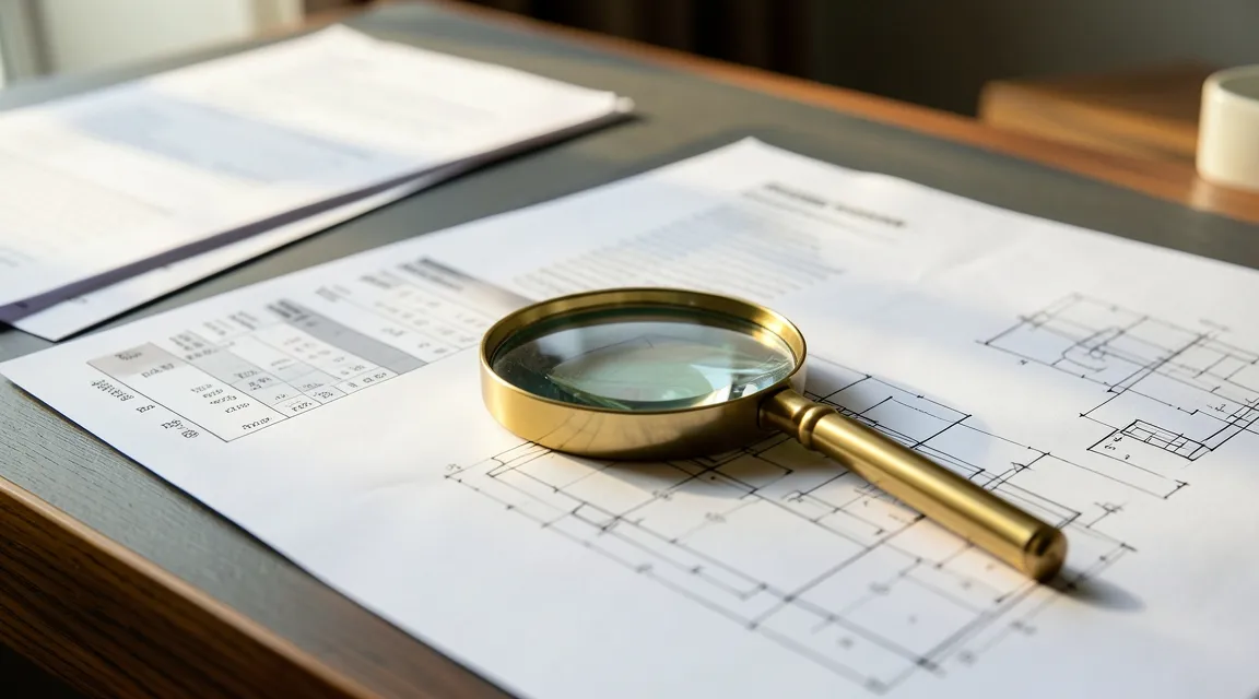 Real estate appraisal files and market rental comparables on a legal desk for rent determination analysis.